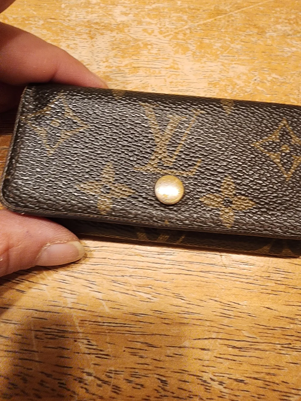 Louis Vuitton Monogram Canvas Key Case - Dark Brown/Gold Hardware